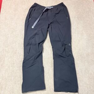 Nike ACG Mens Hiking Pants Black Integrated Belt Zippered Cuffs Size Medium